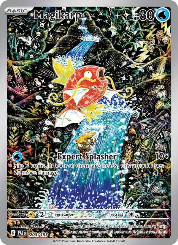 Magikarp 203/193 — Paldea Evolved Pokémon card